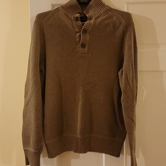 Banana Republic Brown Truffle Mock-Neck Sweater - Picture 3 of 5